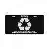 pesky environmentalist License Plate