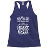 There's This Girl Who Stole My Heart She Calls Me Uncle Racerback Tank
