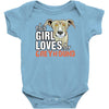 This Girl Loves Her Greyhound Baby Onesie