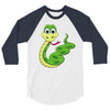 snake anime 3/4 Sleeve Shirt