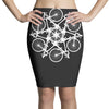rltw bicycle circle kaleidospoke Pencil Skirts
