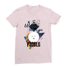 who loves poodle Ladies Fitted T-Shirt