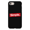 simple red iPhone 8