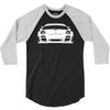 rs racing cup car carrera turbo race tuning 3/4 Sleeve Shirt