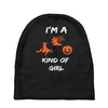 i'm a halloween kind of girl Baby Beanies