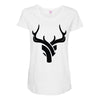 deer Maternity Scoop Neck T-shirt