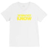 schmoes know V-Neck Tee