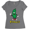 pickles Women's Triblend Scoop T-shirt