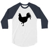 Chicken and Little Chick 3/4 Sleeve Shirt
