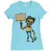 zombies (3) Ladies Fitted T-Shirt