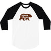 Mama love bear 3/4 Sleeve Shirt