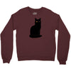 black cat Crewneck Sweatshirt