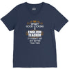 Smart Good Looking English Teacher Doesnt Get Better Than V-Neck Tee