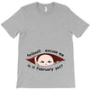 February Peeking Out Asian Baby Boy T-Shirt