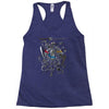 ninja aliens Racerback Tank