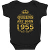 queens are born in 1955 Baby Bodysuit