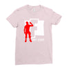hot stuff batle royal gaming Ladies Fitted T-Shirt