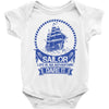 Sailor Life Is Adventure Dare It Baby Onesie