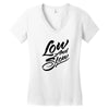 low and slow Women's V-Neck T-Shirt