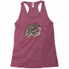 eat your heart out zombie run Racerback Tank
