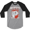 praying skull 3/4 Sleeve Shirt