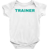 TRAINER - BROAD CITY Baby Onesie