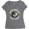 Guacamole Fuck Yeah Women's Triblend Scoop T-shirt