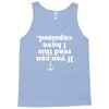 if you can read this i have capsized Tank Top