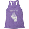 read between the lines Racerback Tank
