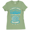 I Don't Need Therapy Just to Do Ballooning Ladies Fitted T-Shirt