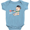 Cute Baby Painter's Dad Love Baby Bodysuit