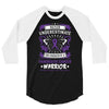 Never Underestimate the Strength of a Pancreatic Cancer Warrior 3/4 Sleeve Shirt
