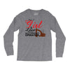 Just A Girl In Love With Her Heavy Equıpment Operator Long Sleeve Shirts