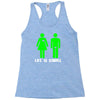 life is simple funny Racerback Tank