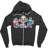 bad milk inc Zipper Hoodie