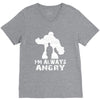 I'm Alway Angry V-Neck Tee
