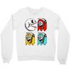 pac skull copy Crewneck Sweatshirt
