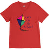 fly a kite V-Neck Tee