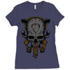 death of guitarist Ladies Fitted T-Shirt