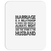 marriage is a relationship in (2) Mousepad
