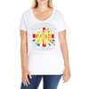 hear rock city Ladies Curvy T-Shirt