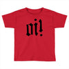 oi punk rock top long sleeve Toddler T-shirt
