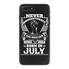 Never Underestimate Dog Rescuer Who Was Born July iPhone 7 Plus Case