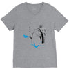 Fish Holdup V-Neck Tee