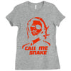call me snake Ladies Fitted T-Shirt