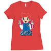 respect Ladies Fitted T-Shirt