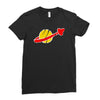 the spaceman logo Ladies Fitted T-Shirt