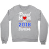 proud mom of a 2018 senior Crewneck Sweatshirt