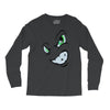 angry cartoon face Long Sleeve Shirts