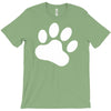 paw sticker vinyl decal T-Shirt
